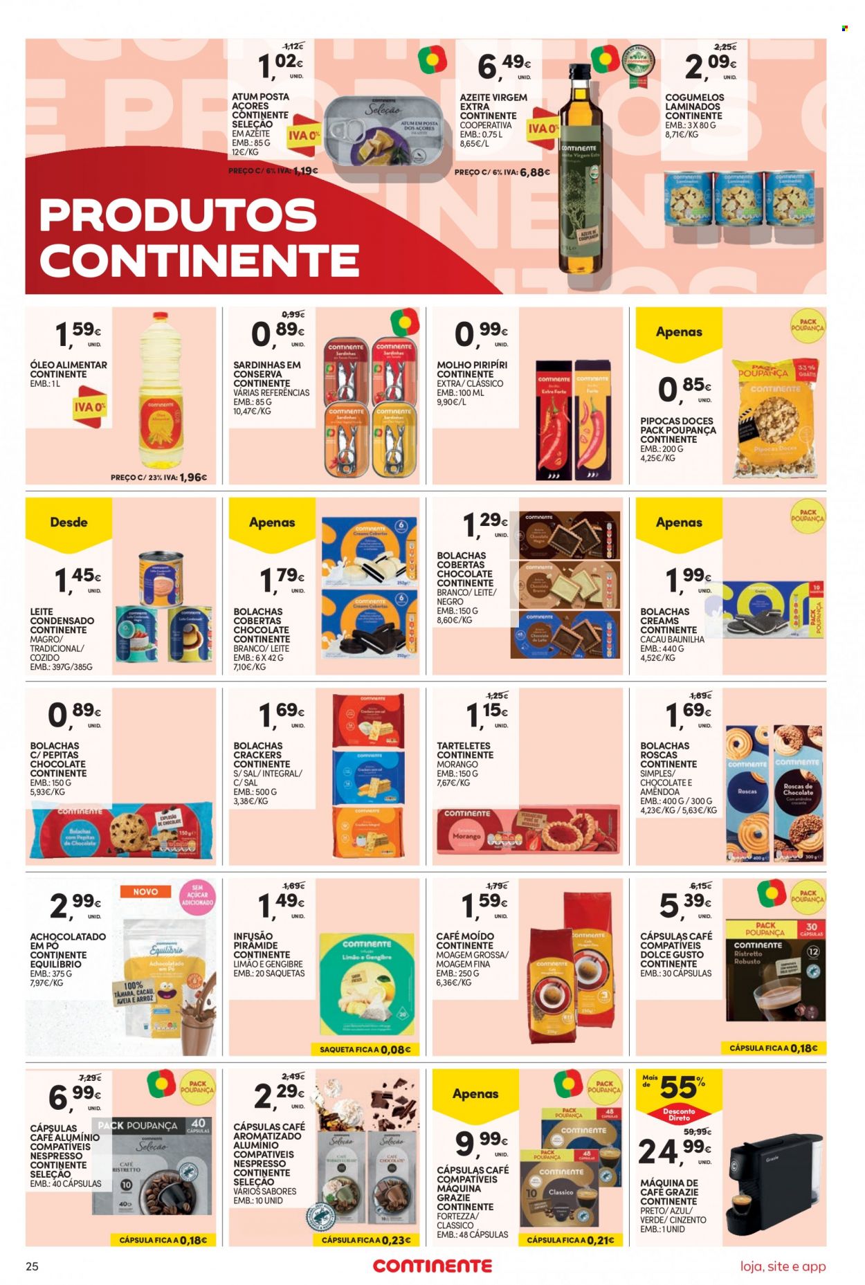 Folheto Continente Bom Dia - 10.10.2023 - 16.10.2023. Página 25
