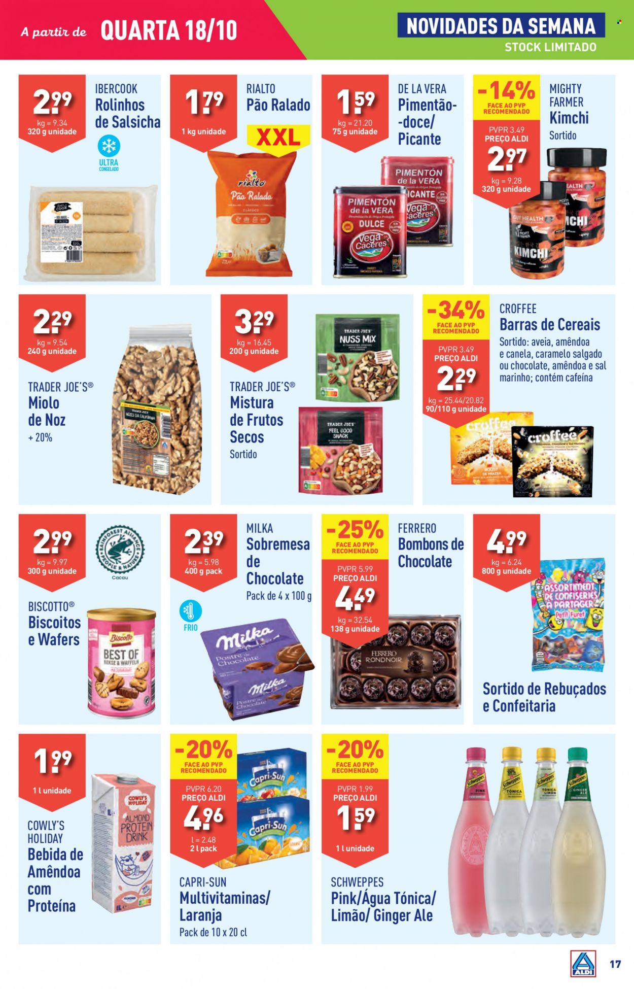 Folheto Aldi - 18.10.2023 - 24.10.2023. Página 17