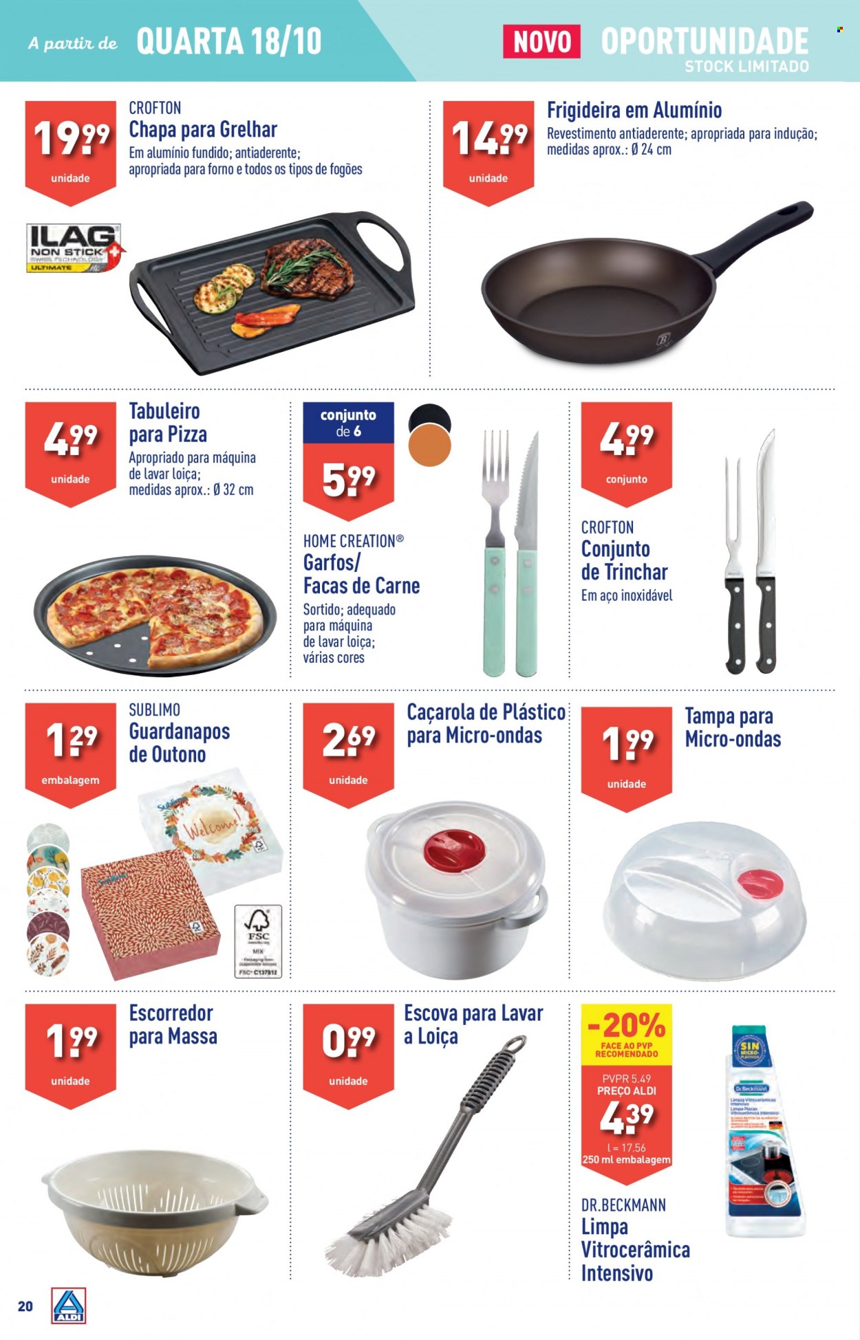 Folheto Aldi - 18.10.2023 - 24.10.2023. Página 20