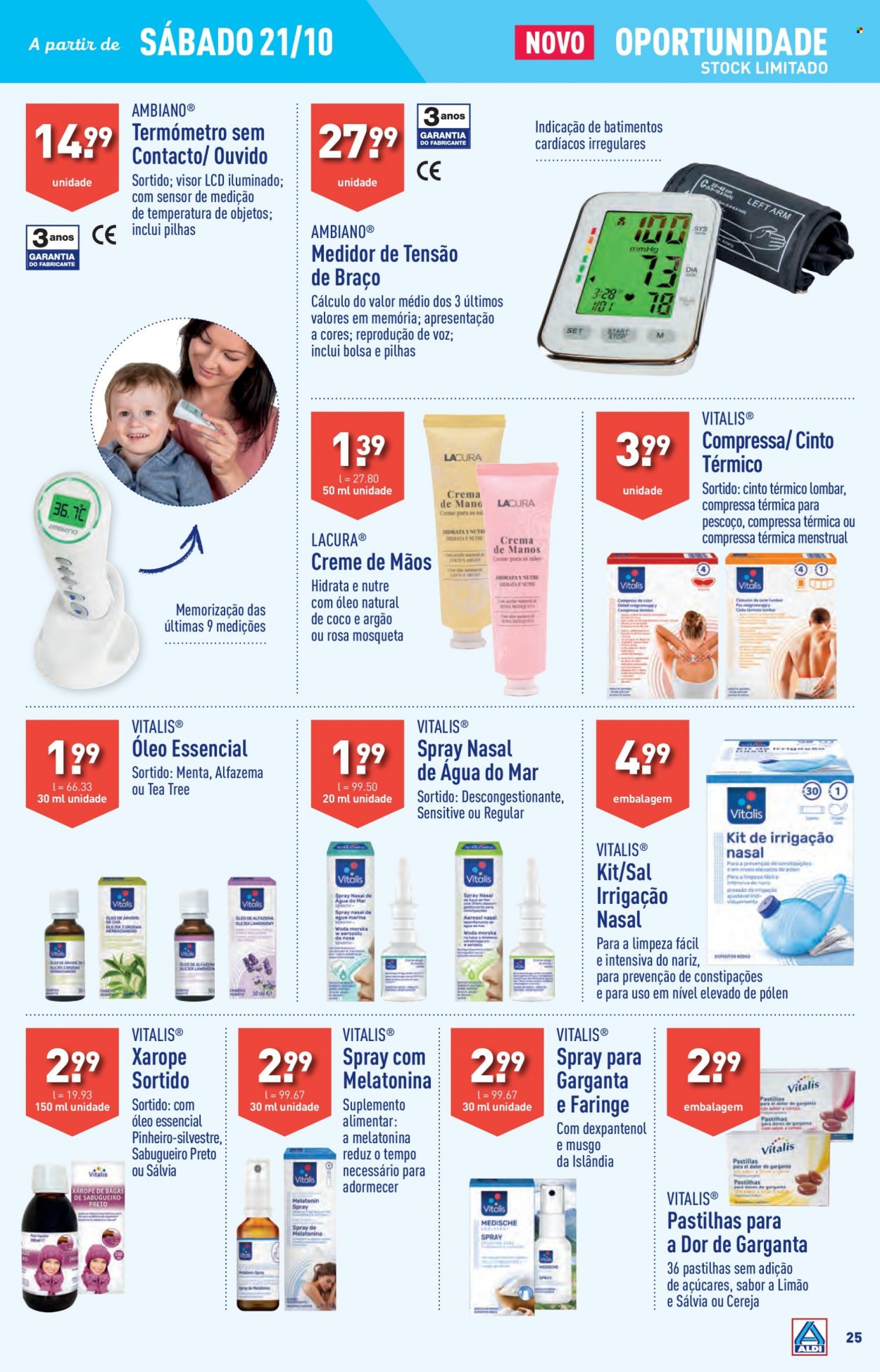 Folheto Aldi - 18.10.2023 - 24.10.2023. Página 25