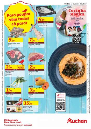 Folheto Auchan - 11.10.2023 - 17.10.2023.