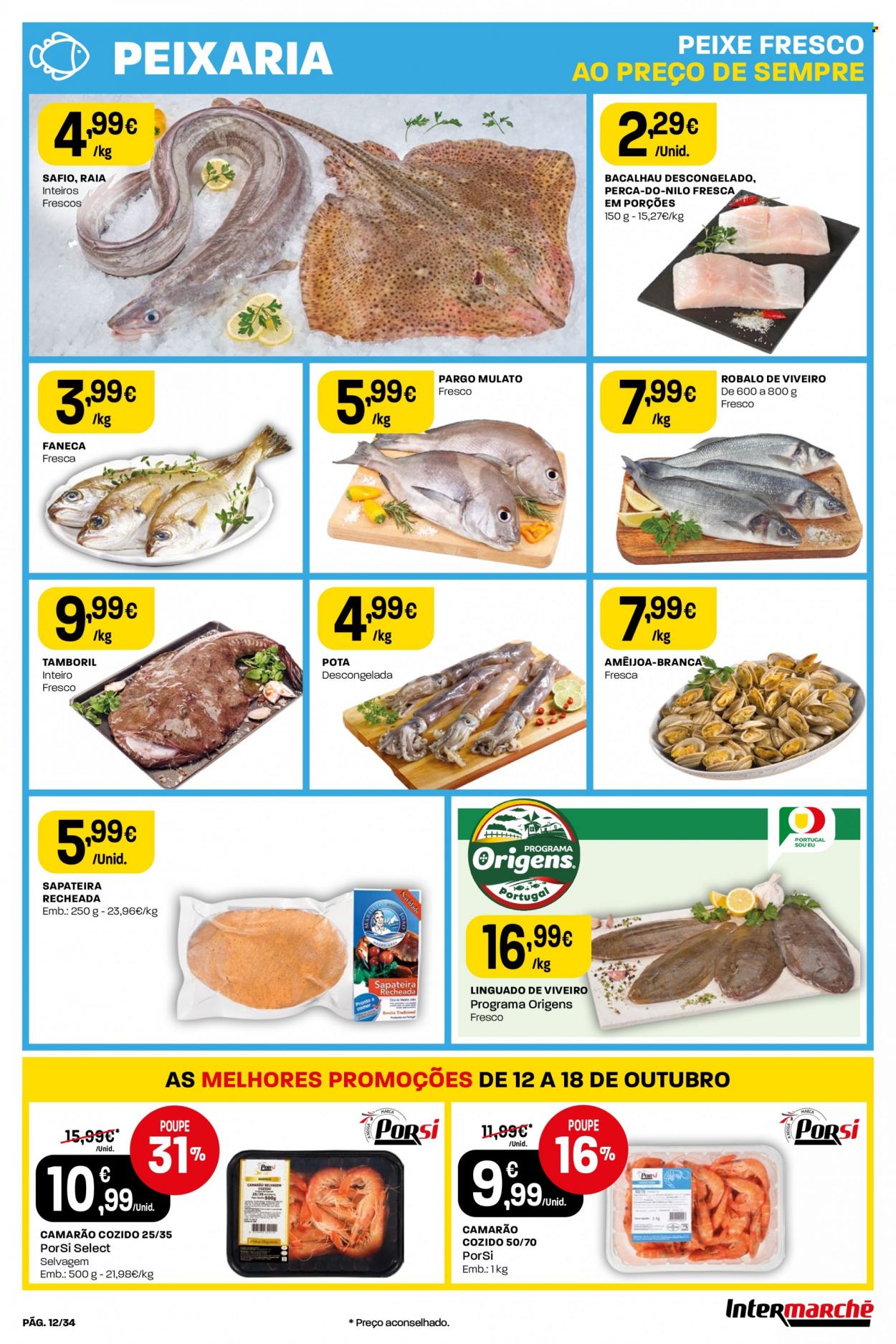 Folheto Intermarché - 12.10.2023 - 18.10.2023. Página 12