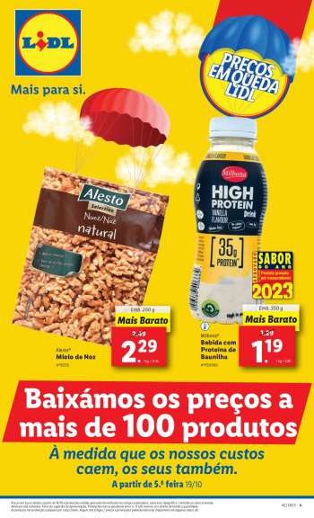 Folheto Lidl - 19.10.2023 - 25.10.2023.