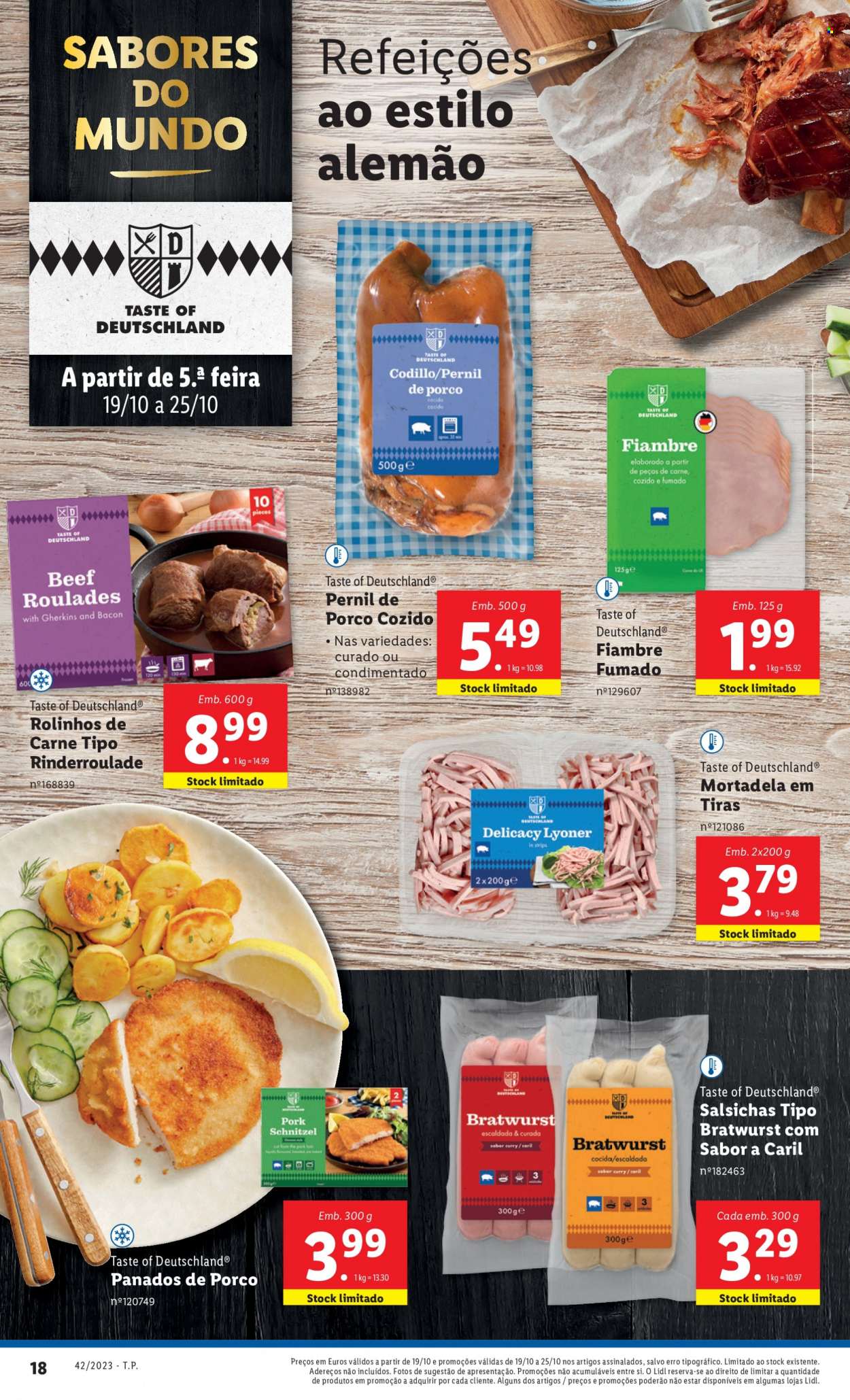 Folheto Lidl - 19.10.2023 - 25.10.2023. Página 18