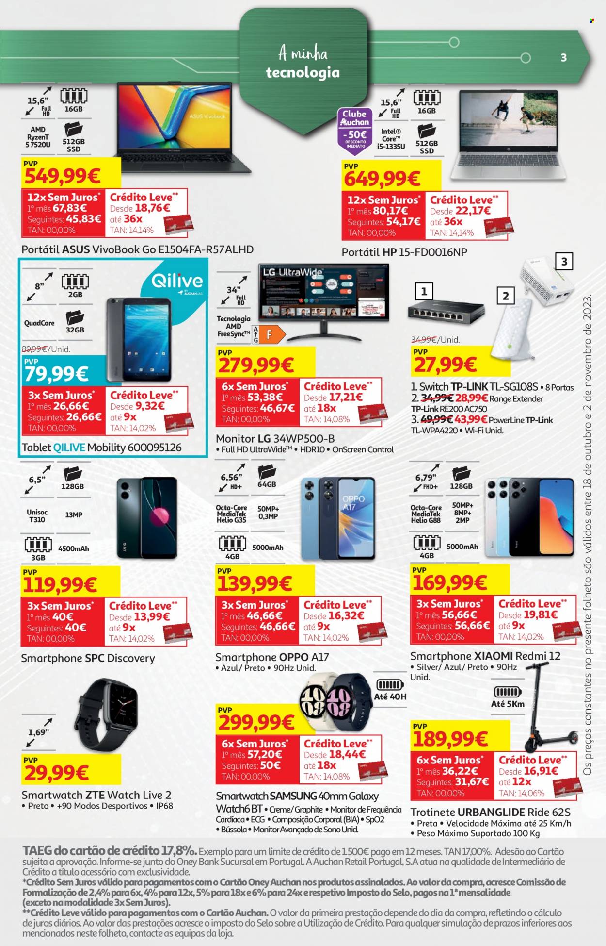 Folheto Auchan - 18.10.2023 - 2.11.2023. Página 38