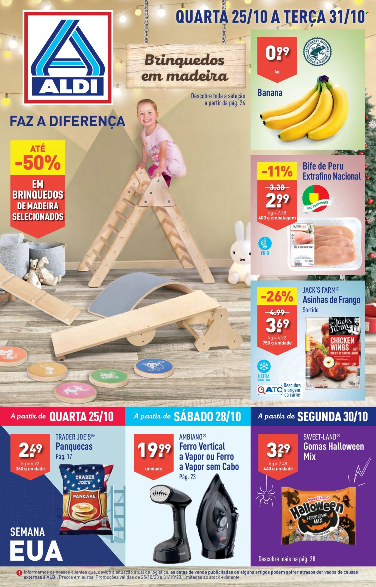 Folheto Aldi - 25.10.2023 - 31.10.2023. Página 1