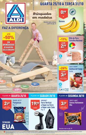 Folheto Aldi - 25.10.2023 - 31.10.2023.