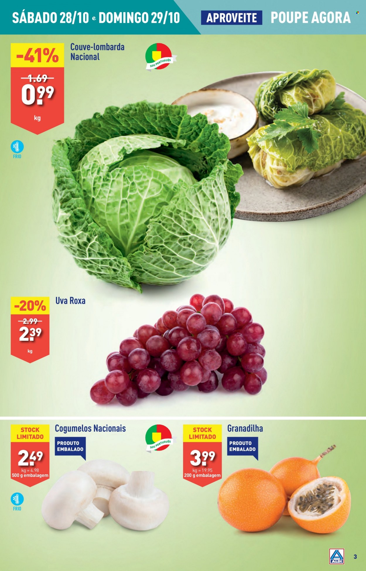 Folheto Aldi - 25.10.2023 - 31.10.2023. Página 3
