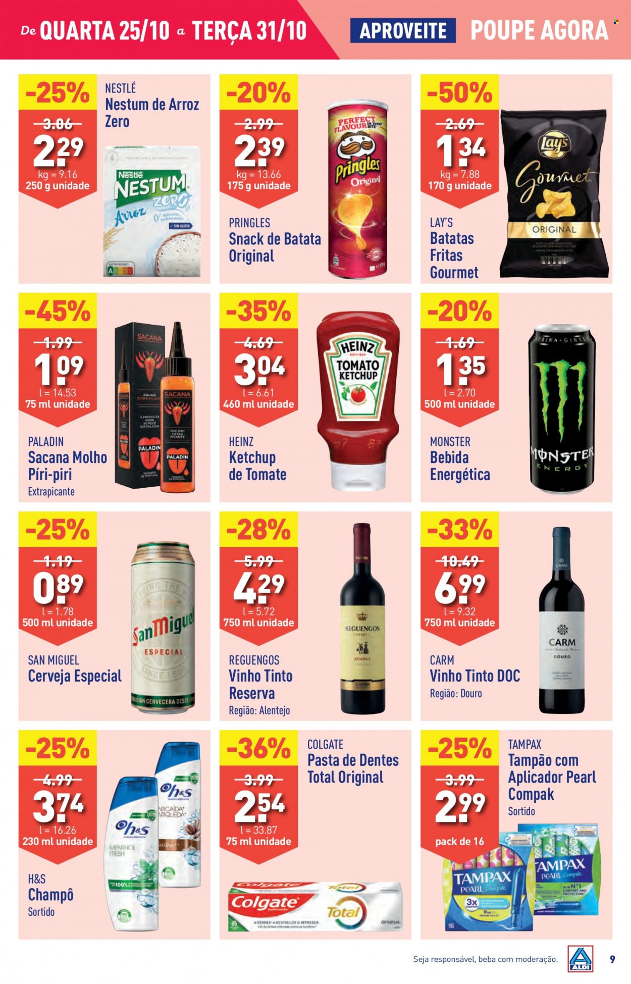 Folheto Aldi - 25.10.2023 - 31.10.2023. Página 9