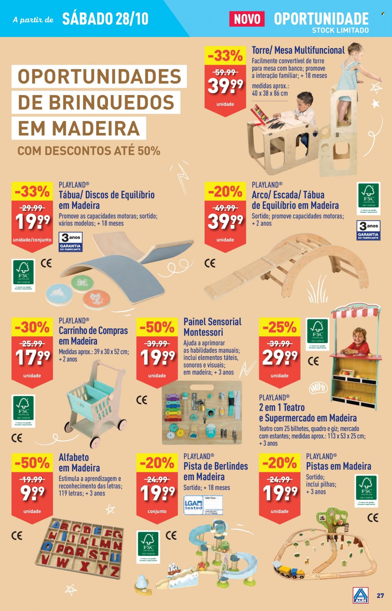 Folheto Aldi - 25.10.2023 - 31.10.2023. Página 27