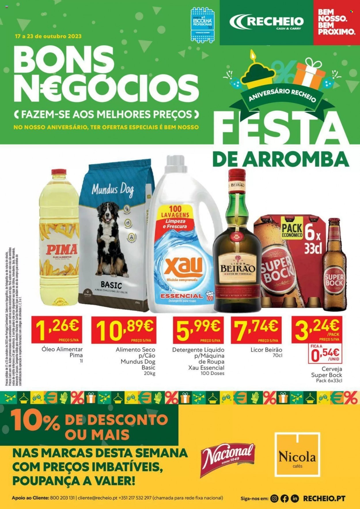 Folheto Recheio - 17.10.2023 - 23.10.2023. Página 1