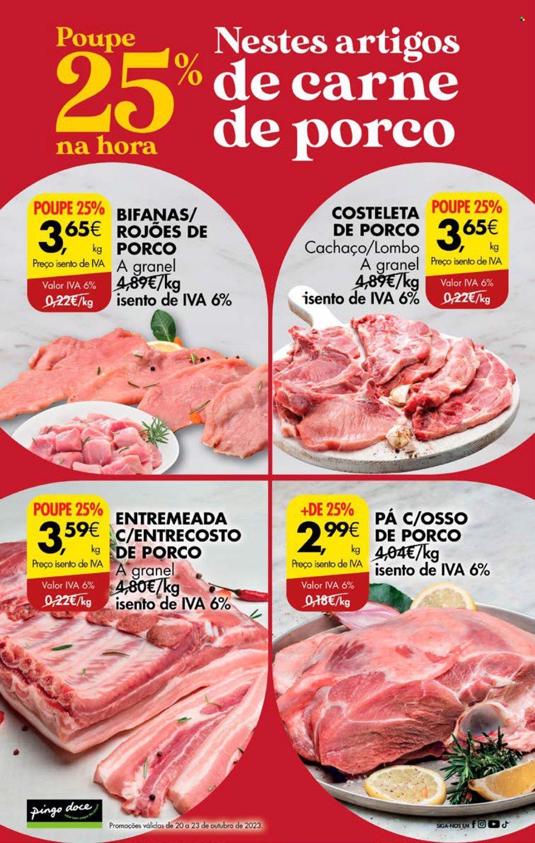 Folheto Pingo Doce - 20.10.2023 - 23.10.2023. Página 7