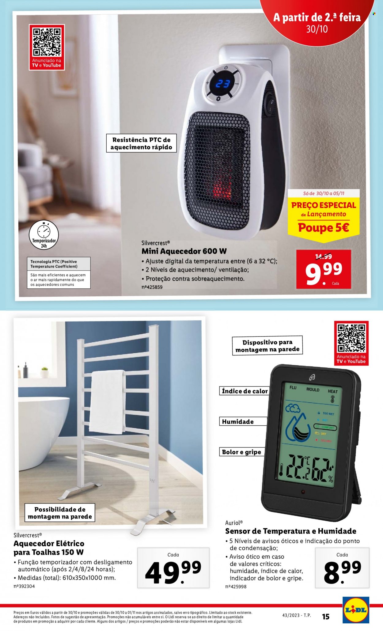 Folheto Lidl - 26.10.2023 - 1.11.2023. Página 15