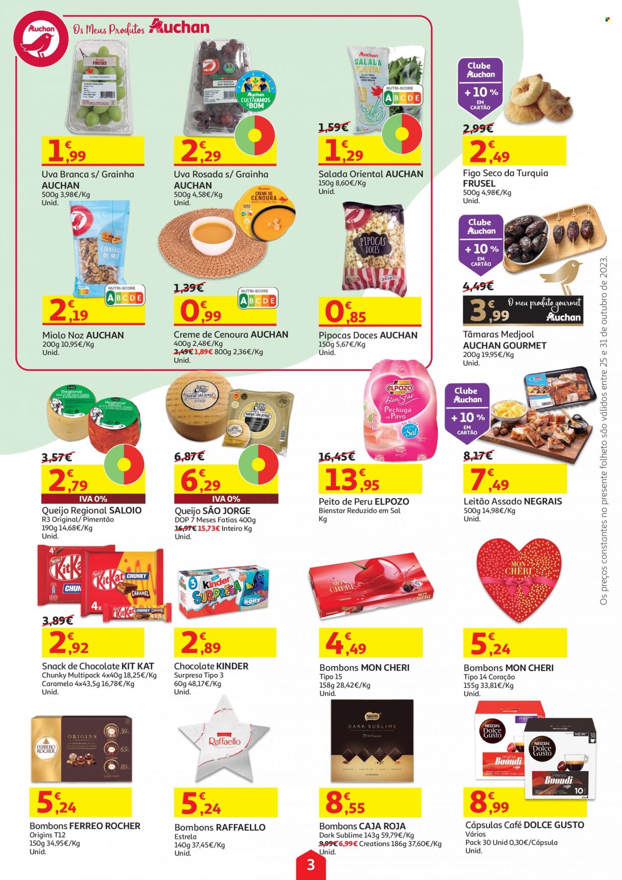 Folheto Auchan - 25.10.2023 - 31.10.2023. Página 3