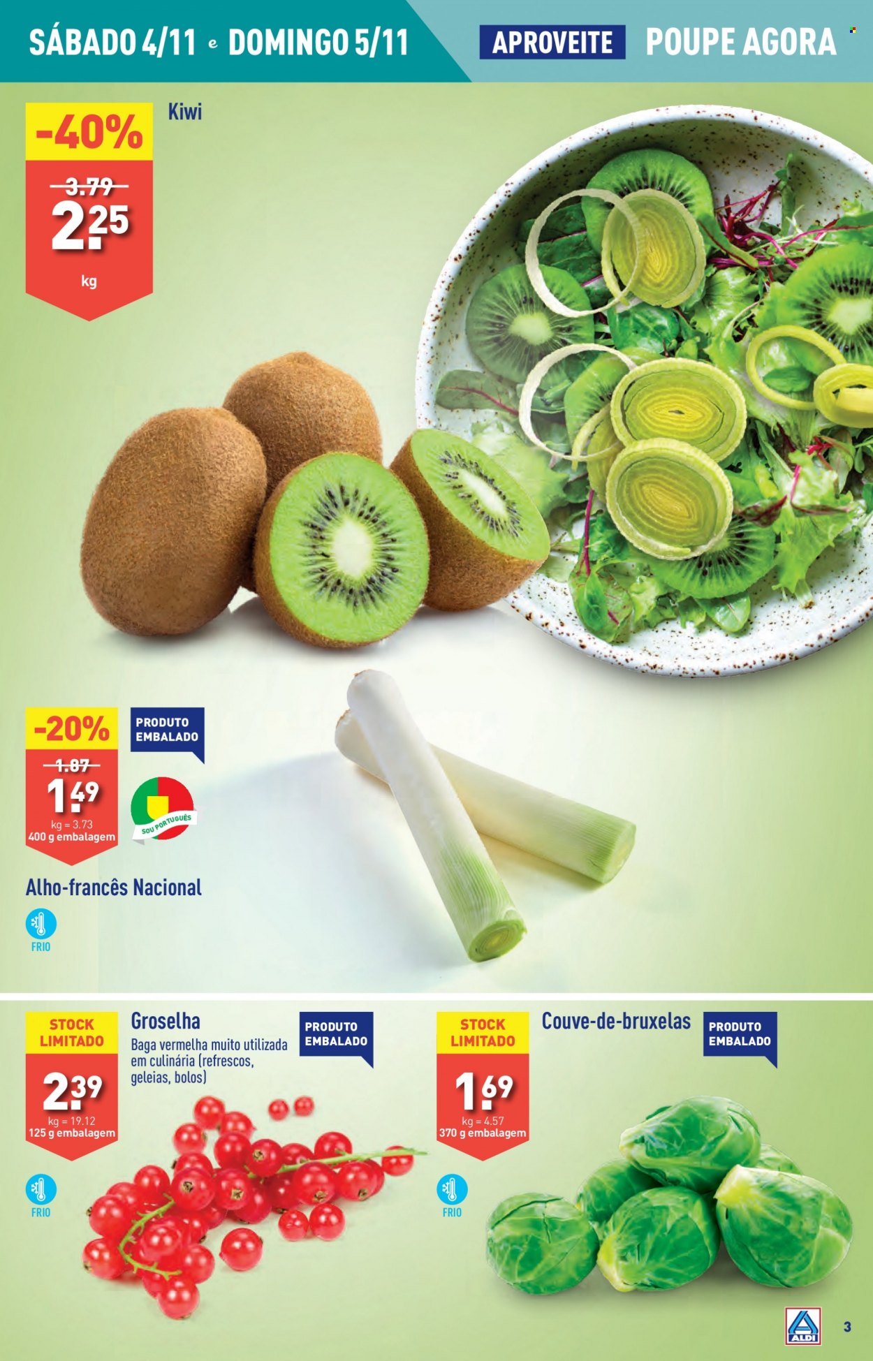 Folheto Aldi - 1.11.2023 - 7.11.2023. Página 3