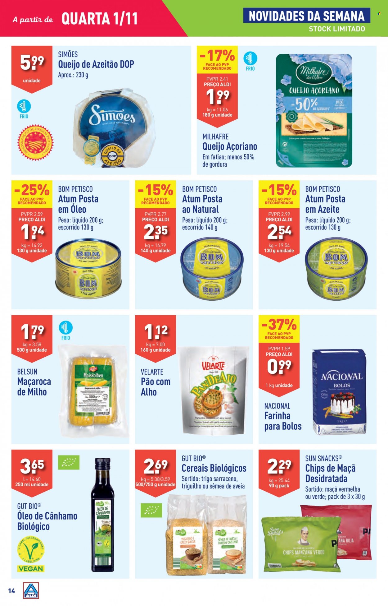 Folheto Aldi - 1.11.2023 - 7.11.2023. Página 14