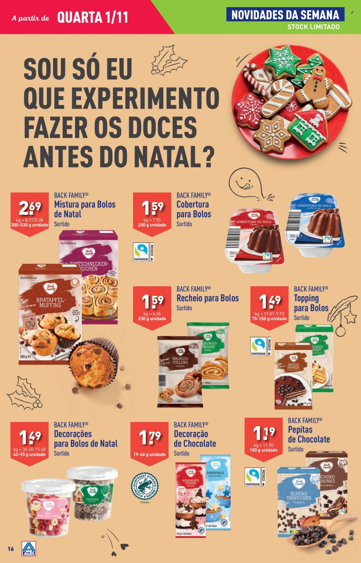Folheto Aldi - 1.11.2023 - 7.11.2023. Página 16