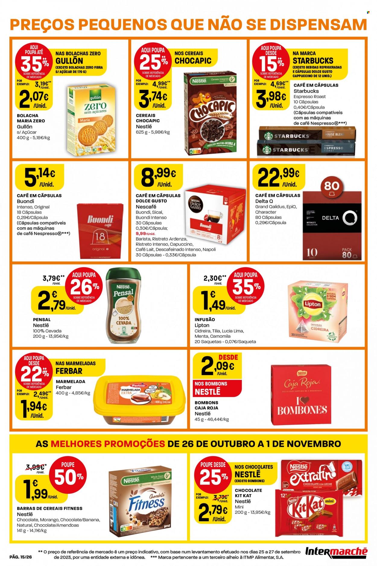 Folheto Intermarché - 26.10.2023 - 1.11.2023. Página 15