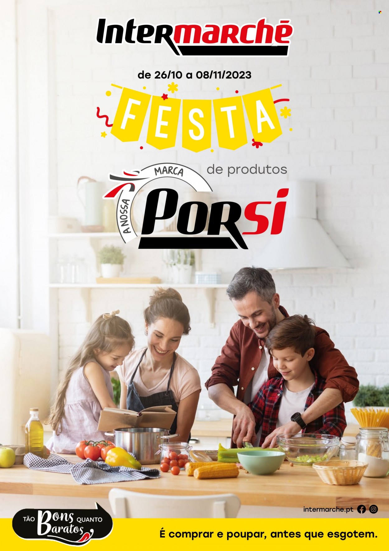 Folheto Intermarché - 26.10.2023 - 8.11.2023. Página 1