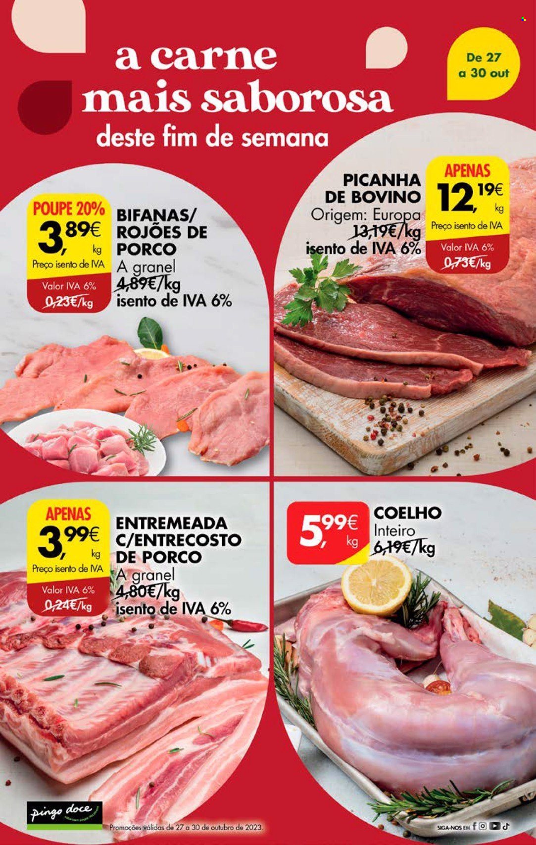 Folheto Pingo Doce - 27.10.2023 - 30.10.2023. Página 6