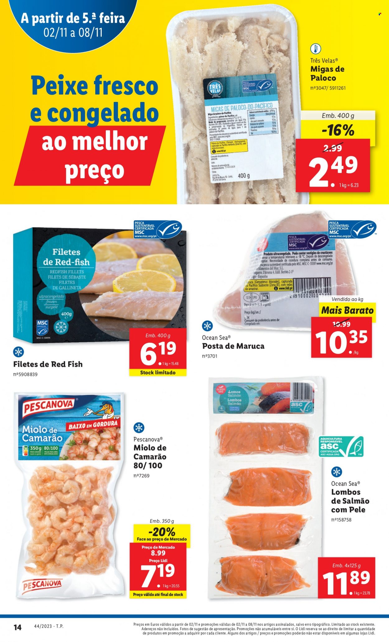 Folheto Lidl - 2.11.2023 - 8.11.2023. Página 14