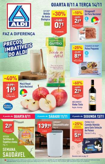 Folheto Aldi - 8.11.2023 - 14.11.2023.