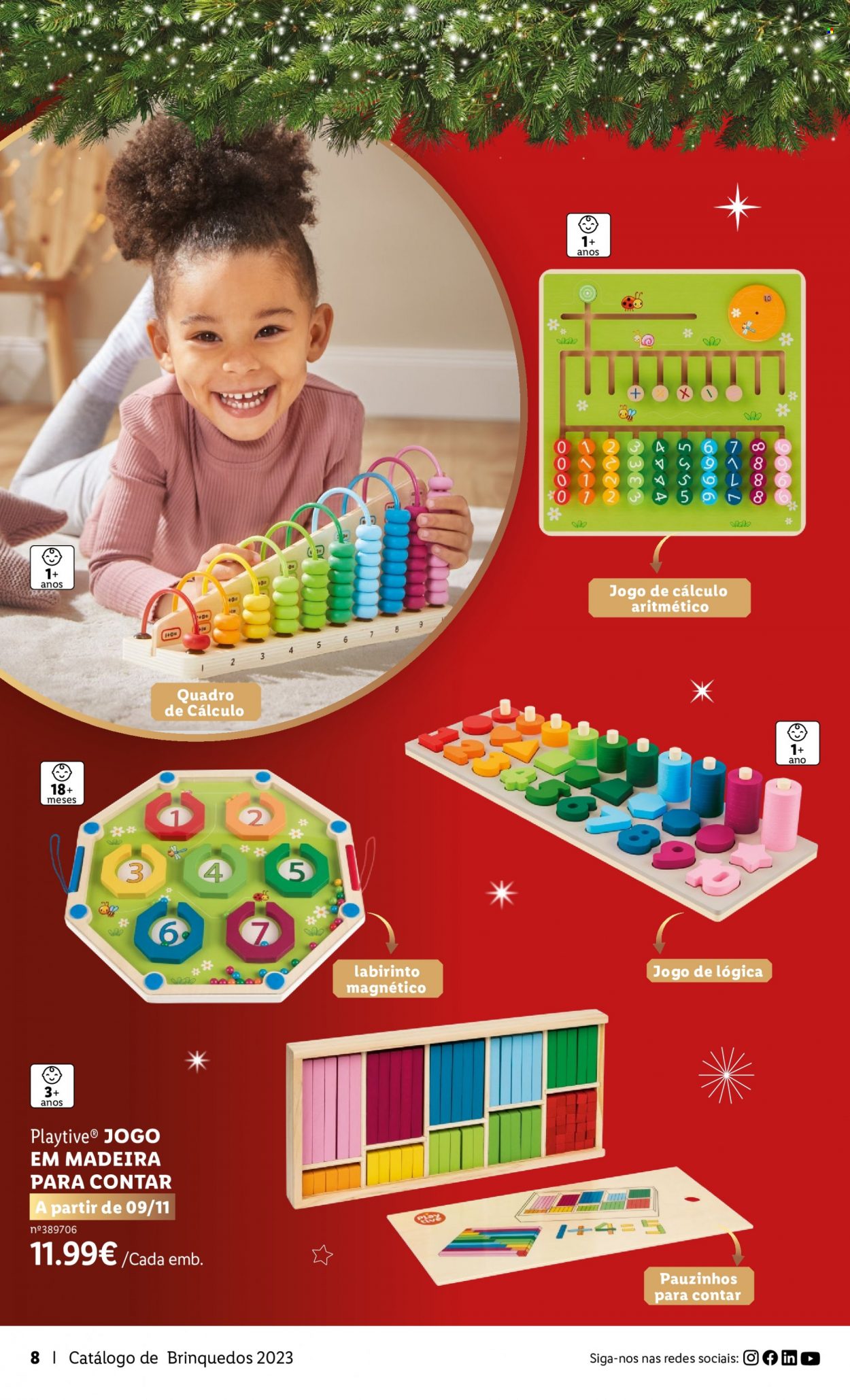 Folheto Lidl - 9.11.2023 - 20.12.2023. Página 8