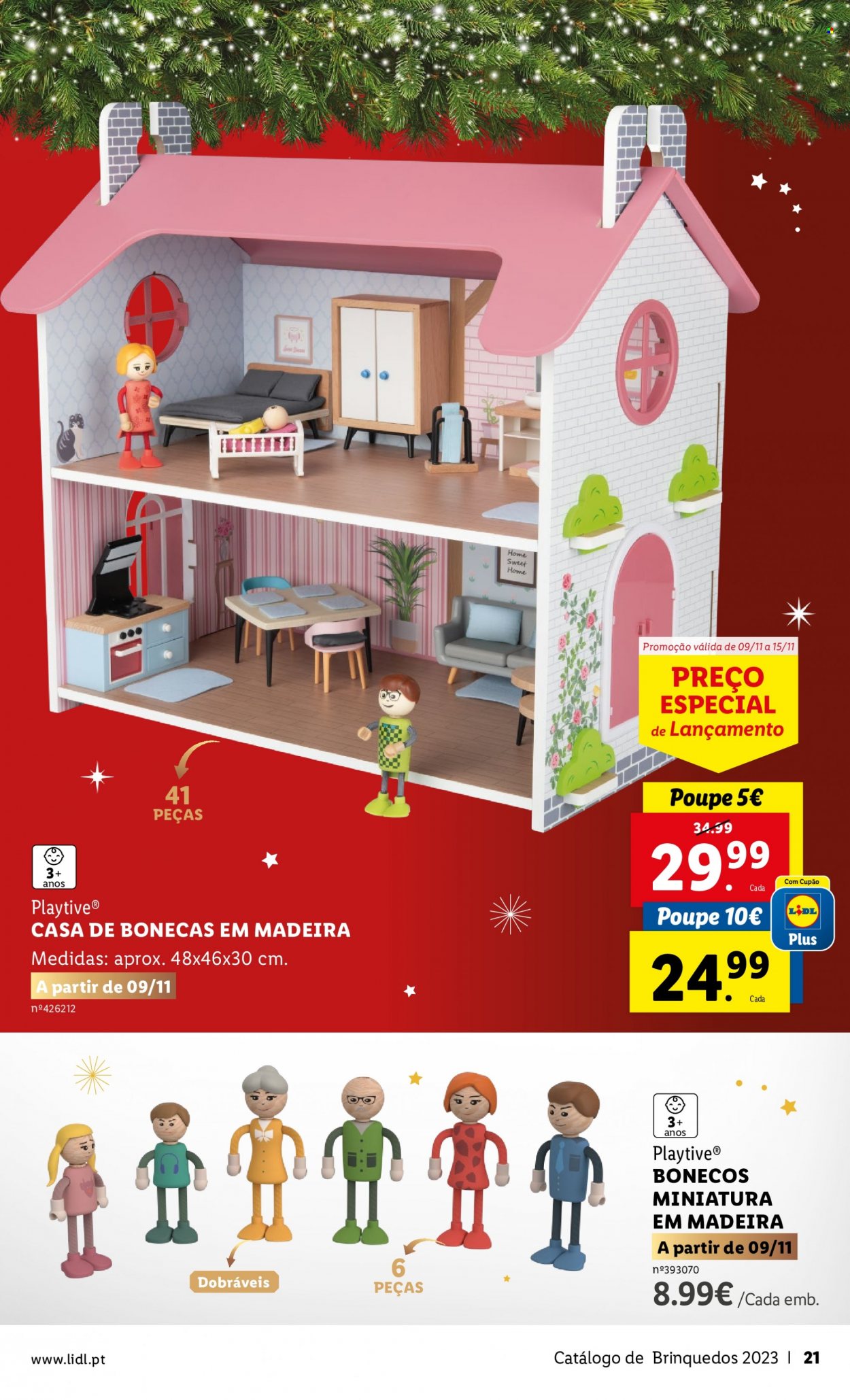Folheto Lidl - 9.11.2023 - 20.12.2023. Página 21