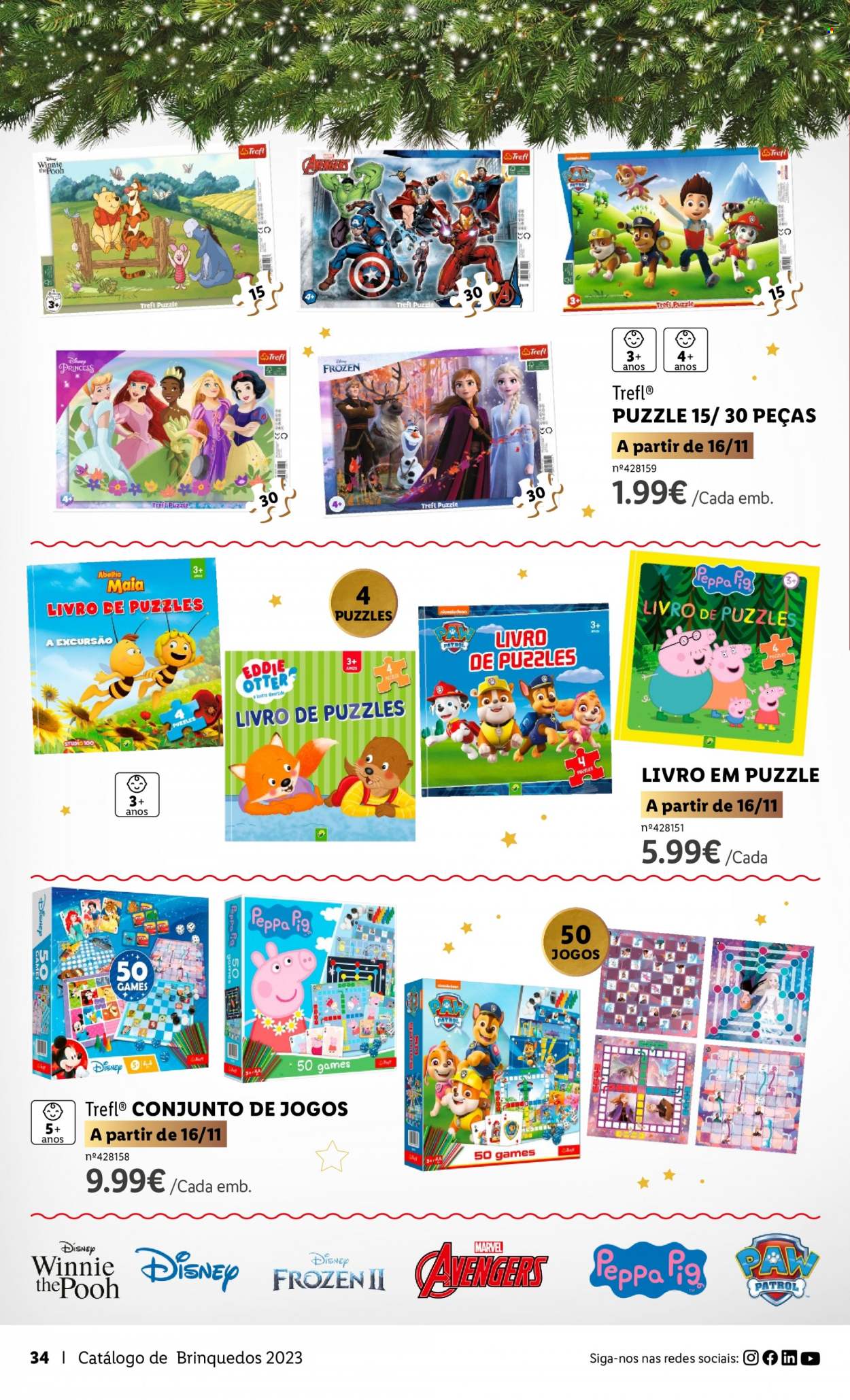 Folheto Lidl - 9.11.2023 - 20.12.2023. Página 34