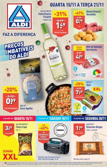 Folheto Aldi - 15.11.2023 - 21.11.2023.