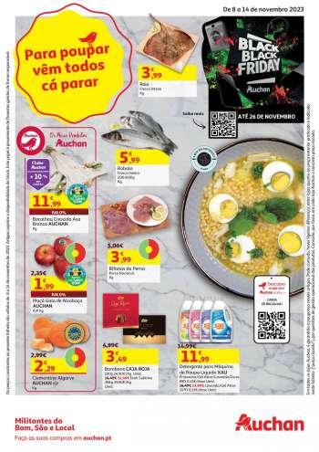 Folheto Auchan - 8.11.2023 - 14.11.2023.