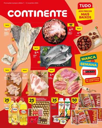 Folheto Continente Modelo - 7.11.2023 - 13.11.2023.