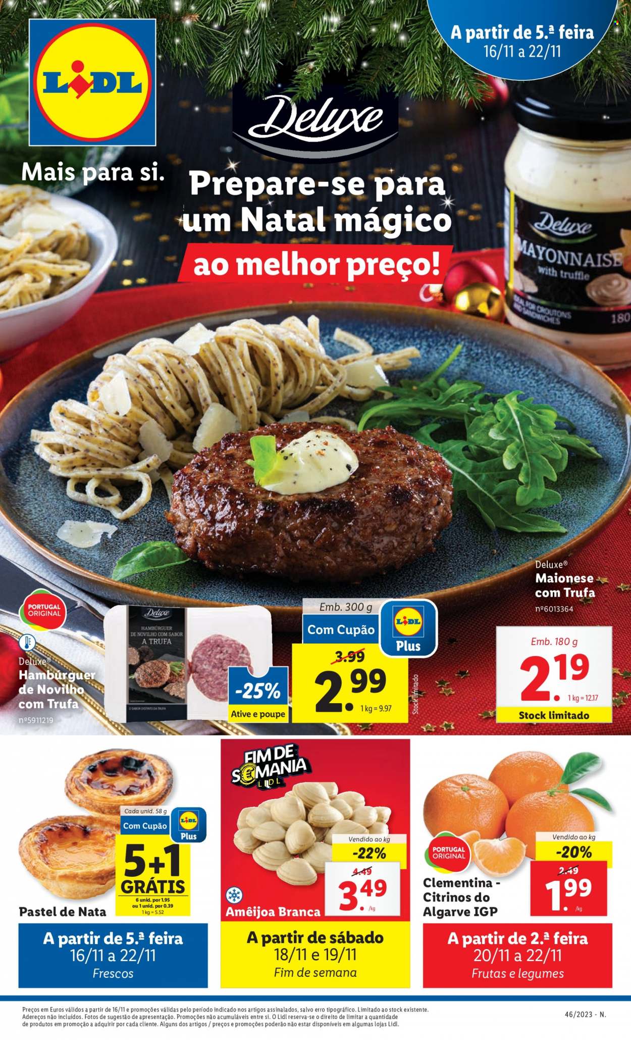 Folheto Lidl - 16.11.2023 - 22.11.2023. Página 1