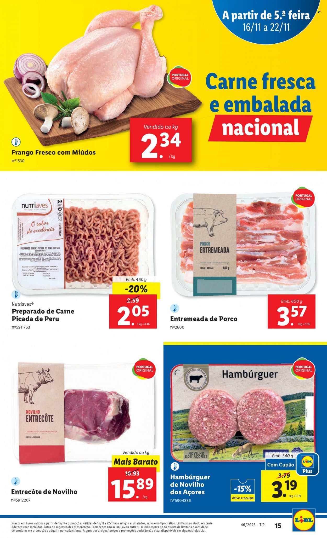 Folheto Lidl - 16.11.2023 - 22.11.2023. Página 15