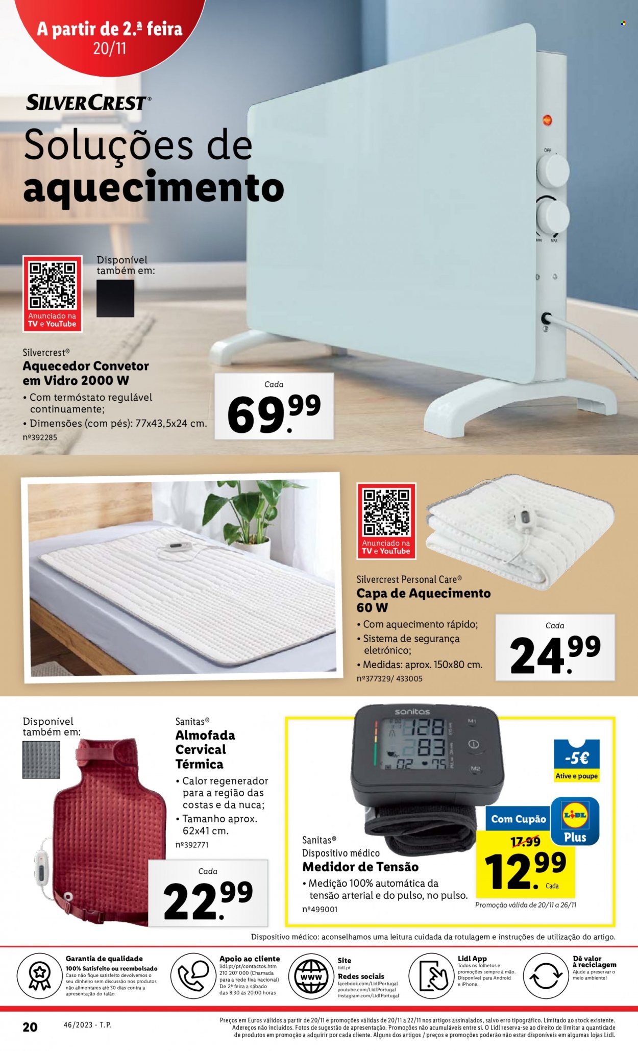 Folheto Lidl - 16.11.2023 - 22.11.2023. Página 20