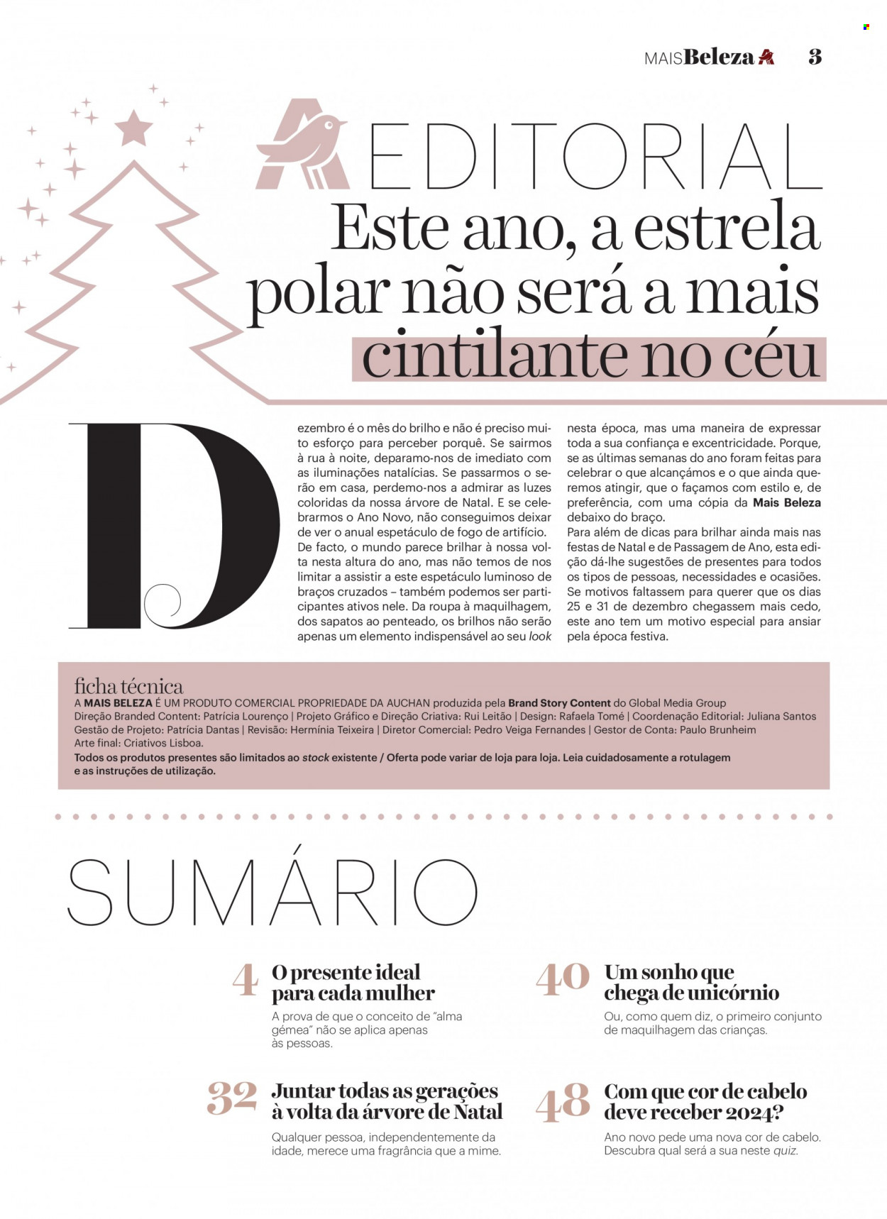 Folheto Auchan - 13.11.2023 - 31.12.2023. Página 3
