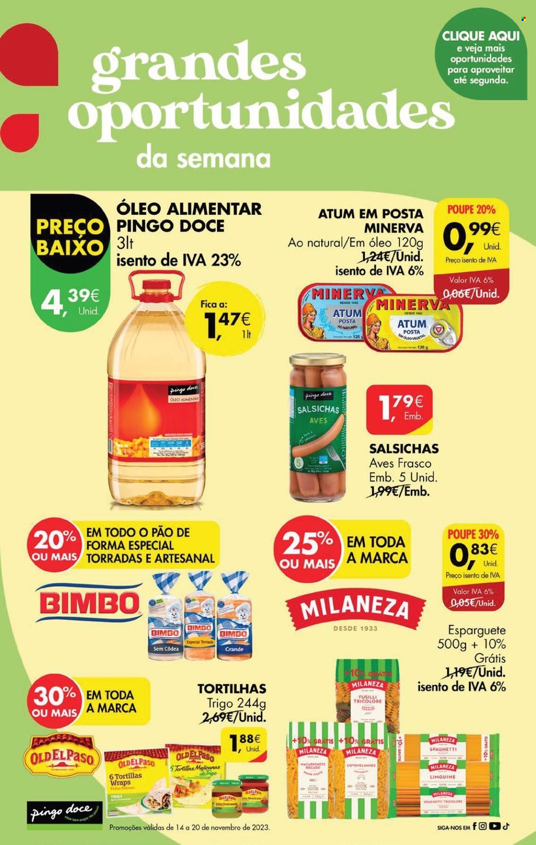 Folheto Pingo Doce - 17.11.2023 - 20.11.2023. Página 18