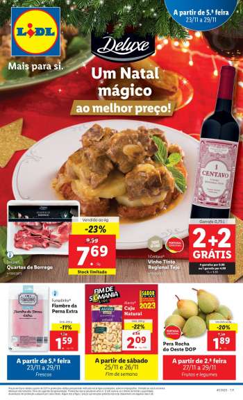 Folheto Lidl - 23.11.2023 - 29.11.2023.