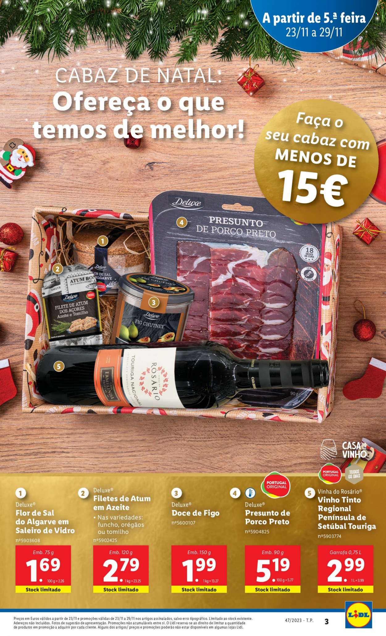 Folheto Lidl - 23.11.2023 - 29.11.2023. Página 3