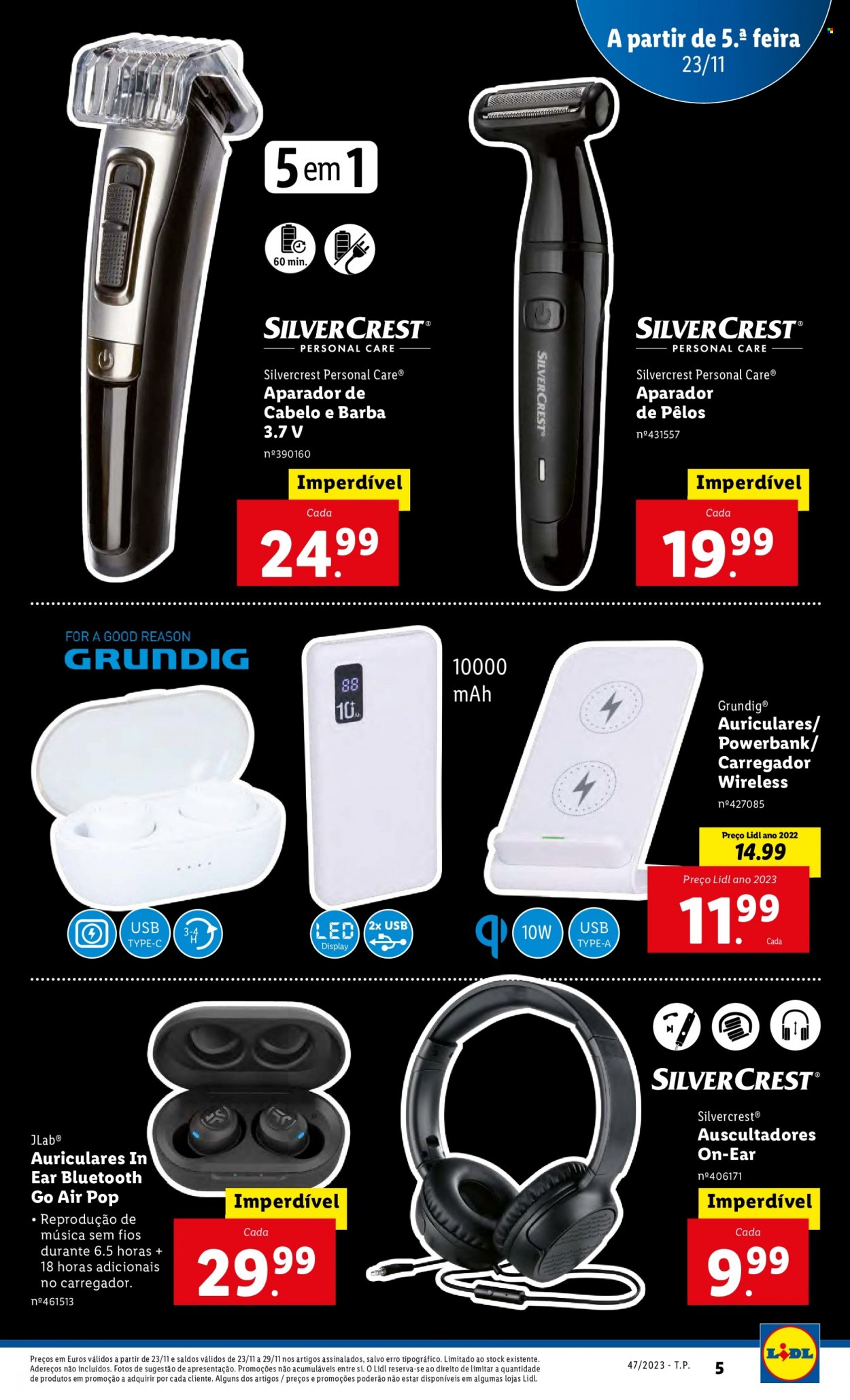 Folheto Lidl - 23.11.2023 - 29.11.2023. Página 43