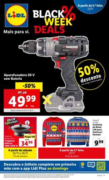 Folheto Lidl - 23.11.2023 - 29.11.2023.