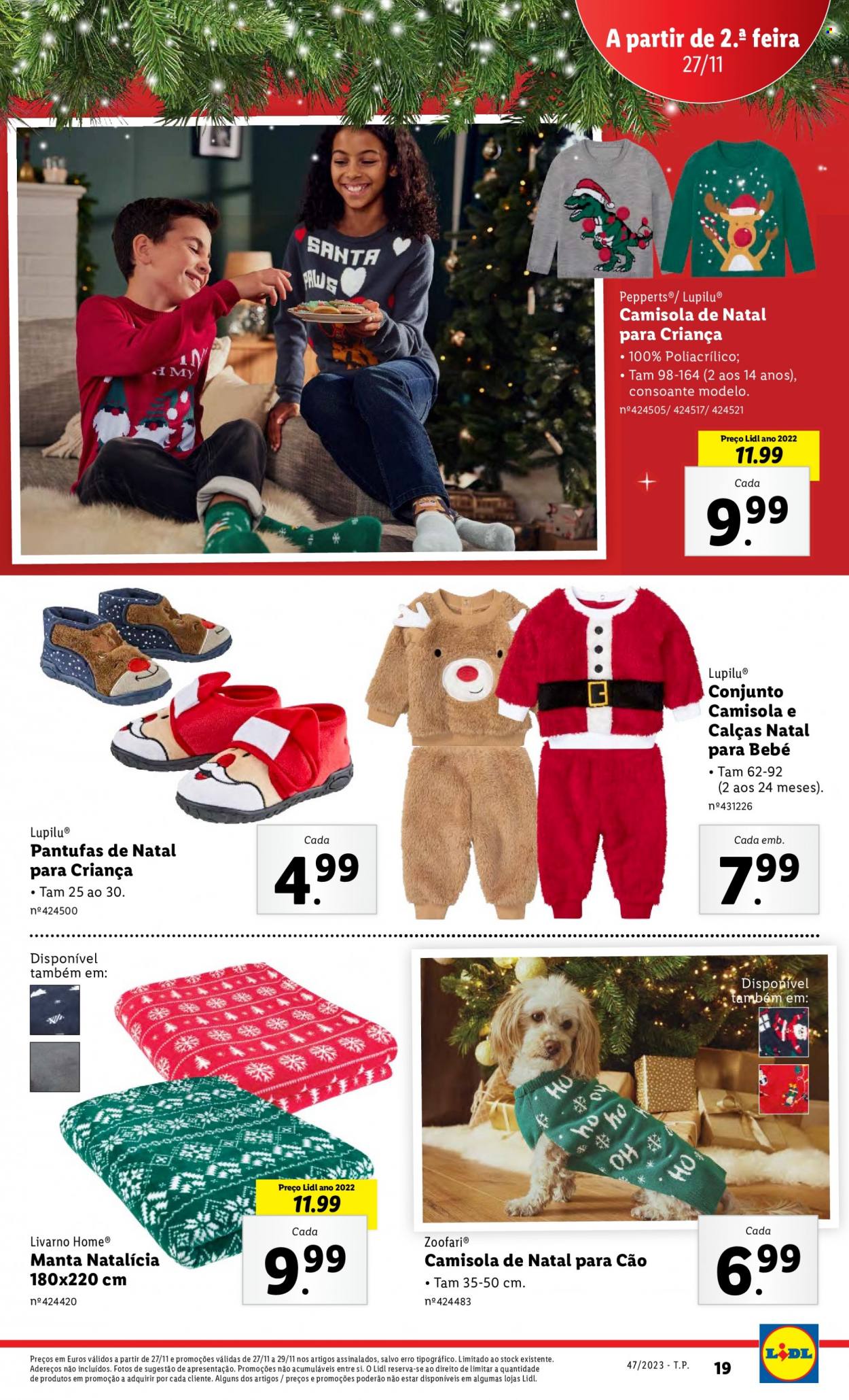 Folheto Lidl - 23.11.2023 - 29.11.2023. Página 19