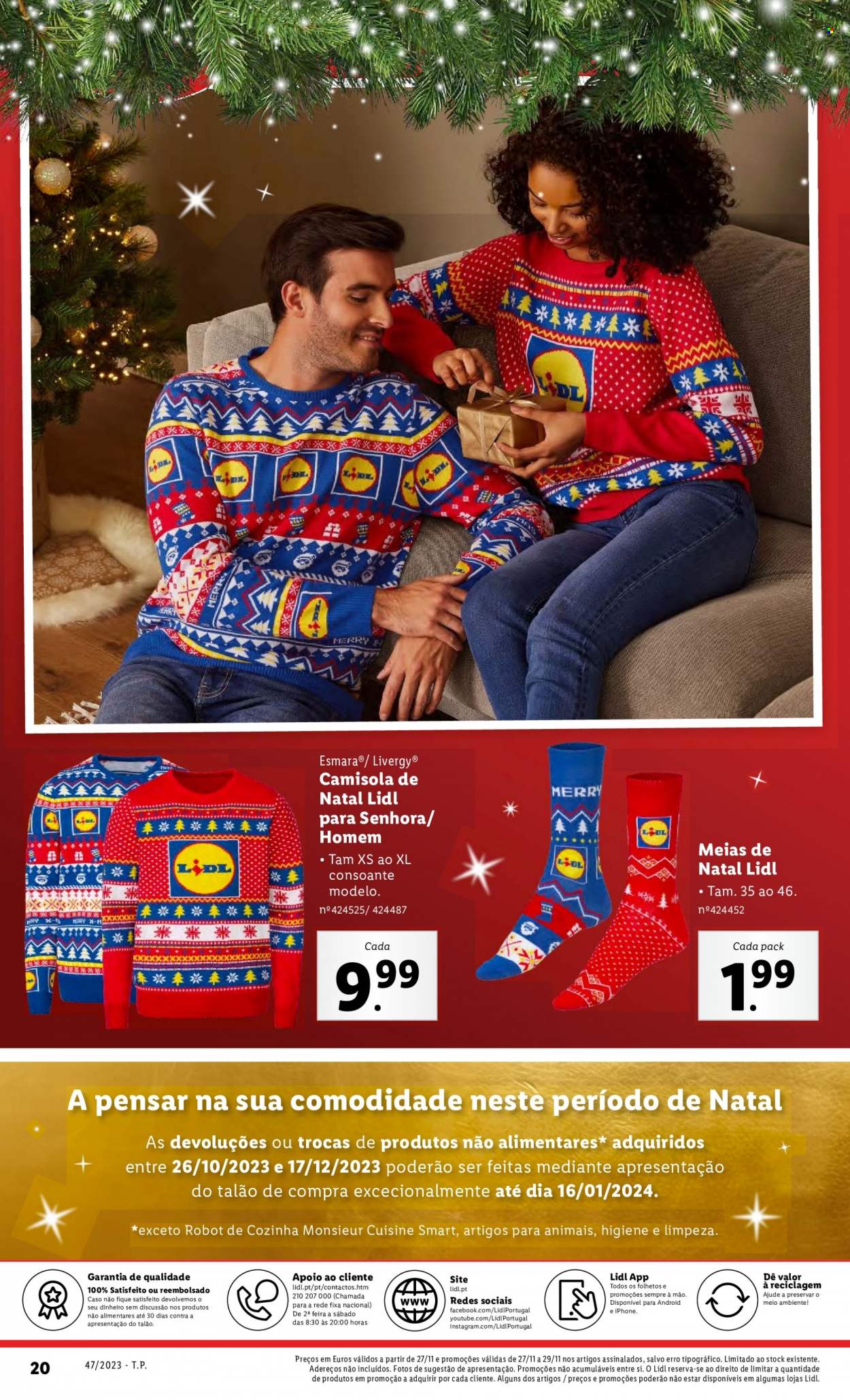 Folheto Lidl - 23.11.2023 - 29.11.2023. Página 20