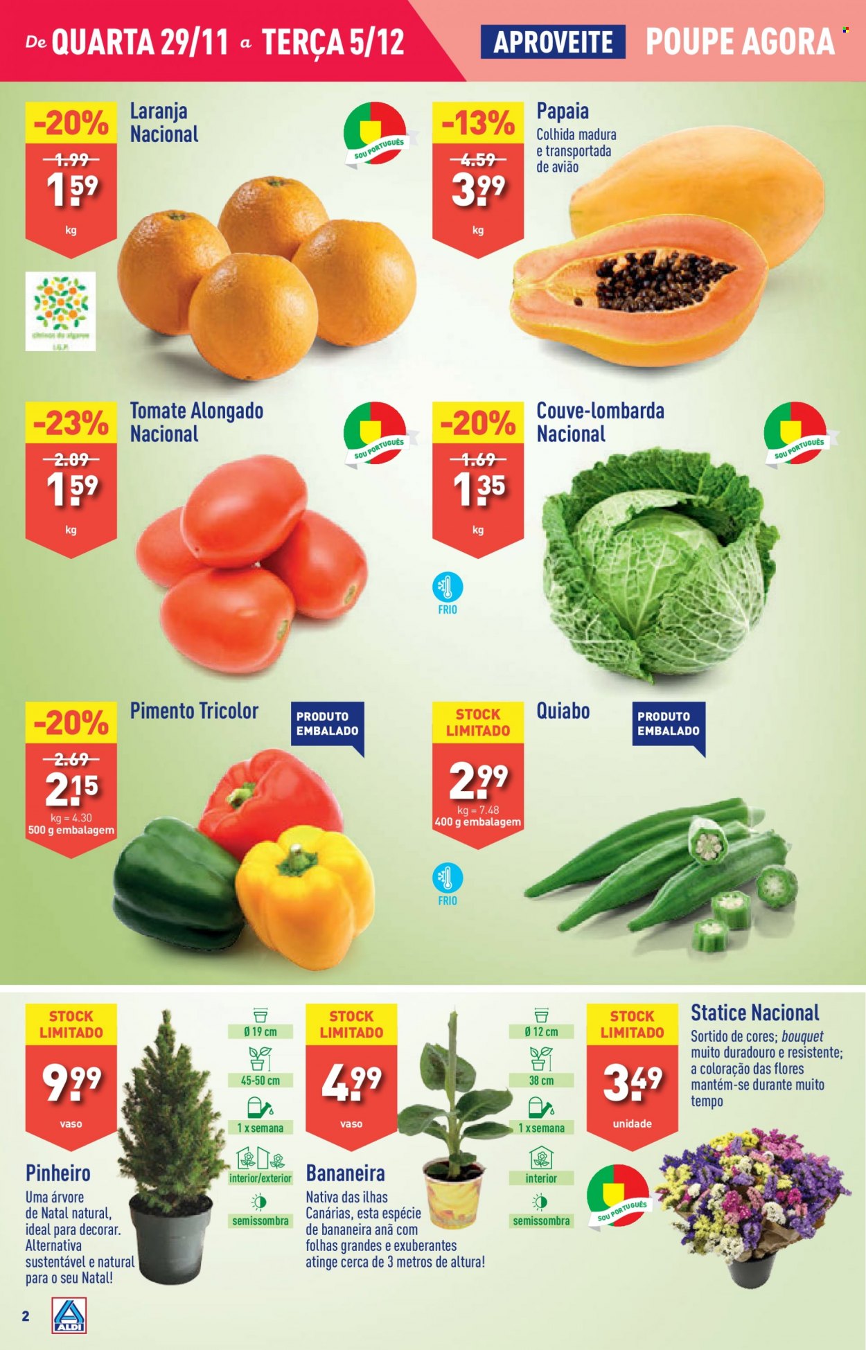 Folheto Aldi - 29.11.2023 - 5.12.2023. Página 2
