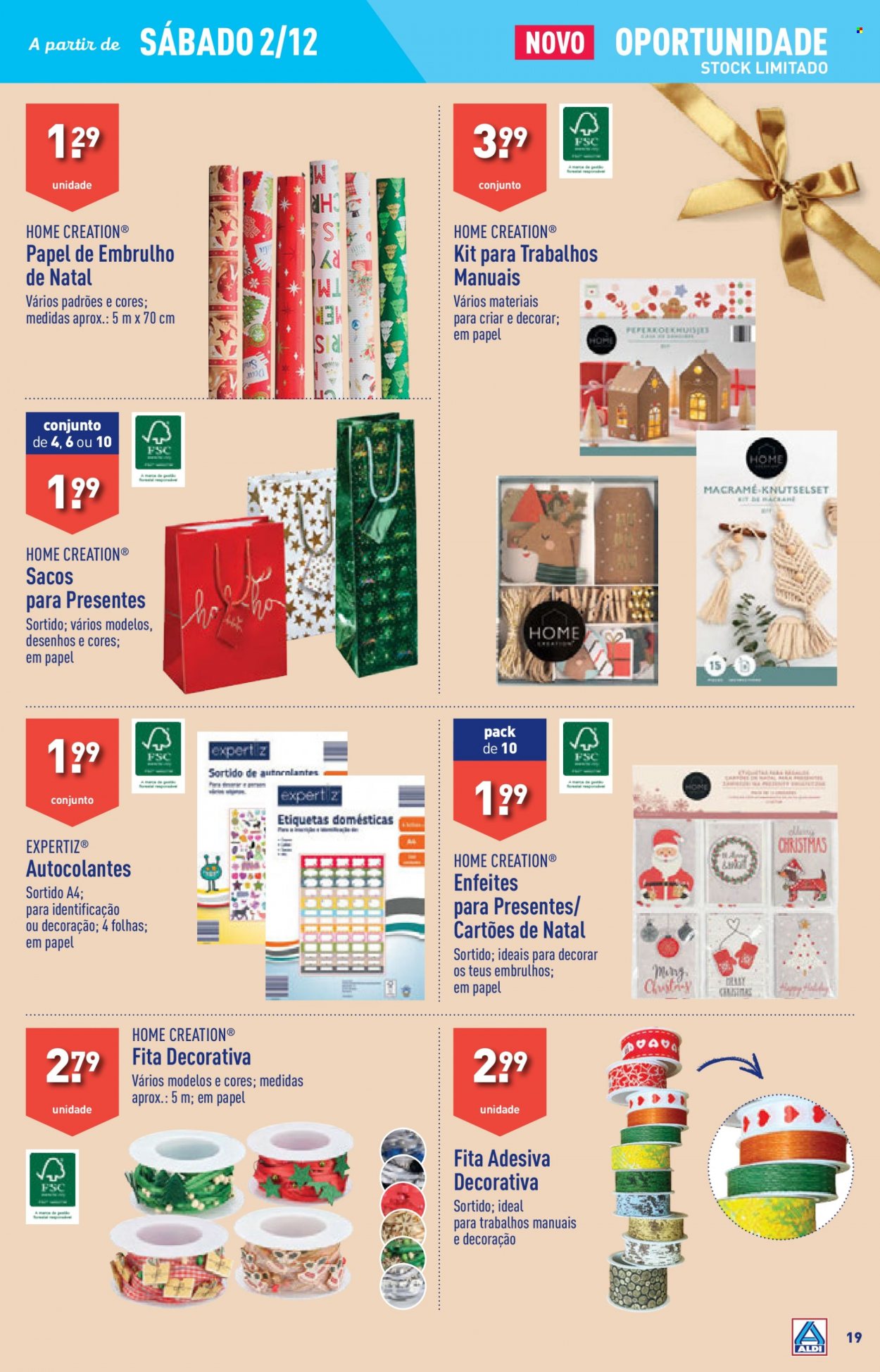 Folheto Aldi - 29.11.2023 - 5.12.2023. Página 19