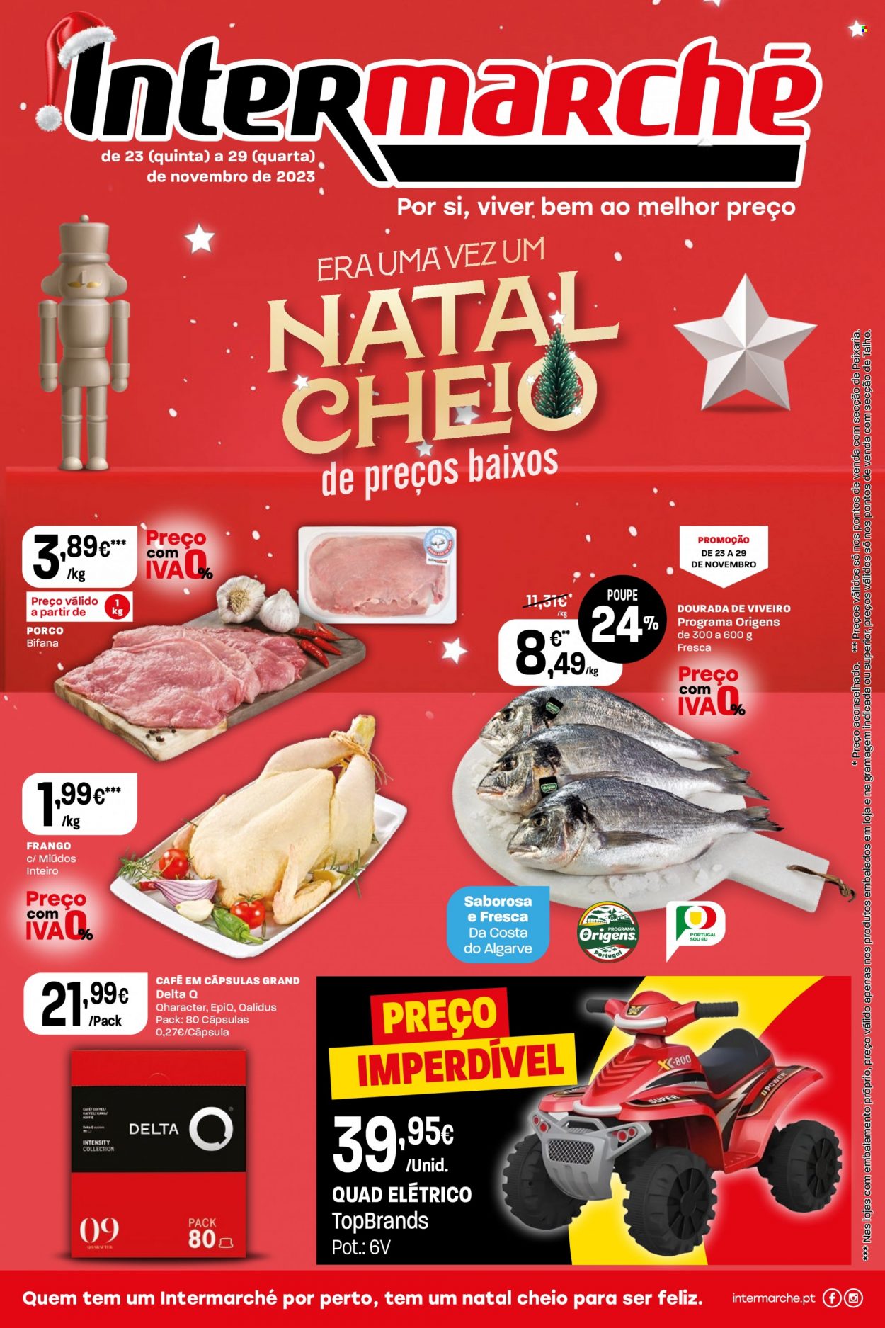 Folheto Intermarché - 23.11.2023 - 29.11.2023. Página 1