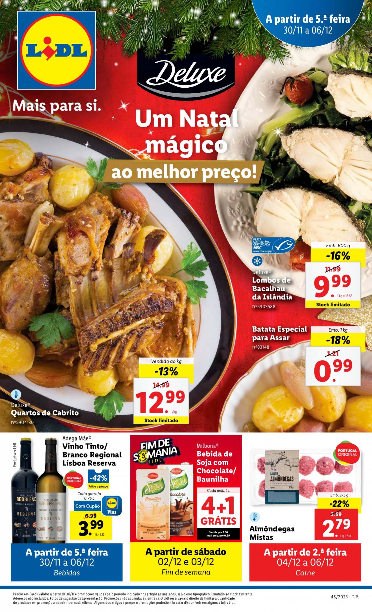 Folheto Lidl - 30.11.2023 - 6.12.2023. Página 1