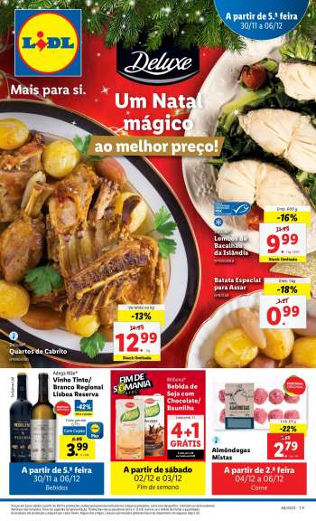 Folheto Lidl - 30.11.2023 - 6.12.2023.