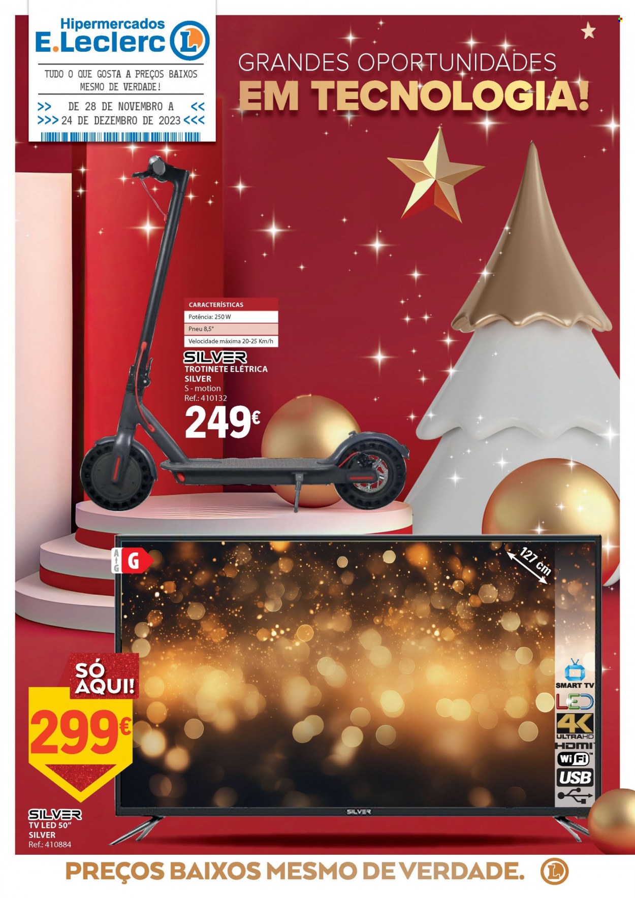 Folheto E.Leclerc - 28.11.2023 - 24.12.2023. Página 1