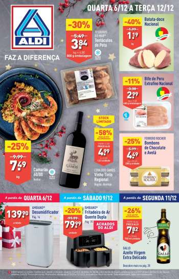 Folheto Aldi - 6.12.2023 - 12.12.2023.